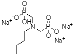 CAS#: 16693-68-8， P,P'-[(Butylimino)Bis(Methylene)]Bis-Phosphonate Sodium Salt (1:3)