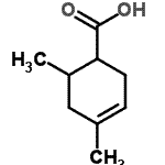 CAS#: 16695-88-8， 4,6-Dimethyl-3-Cyclohexene-1-Carboxylic Acid