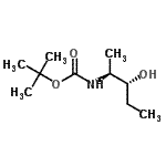 CAS#: 167029-79-0， 2-Methyl-2-Propanyl [(2S,3R)-3-Hydroxy-2-Pentanyl]Carbamate