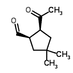 CAS#: 167101-48-6， (1R,2S)-2-Acetyl-4,4-Dimethylcyclopentanecarbaldehyde
