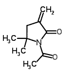 CAS#: 167281-21-2， 1-Acetyl-5,5-Dimethyl-3-Methylene-2-Pyrrolidinone