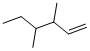 structure of CAS# 16745-94-1, 3,4-Dimethyl-1-Hexene;1-Hexene, 3,4-Dimethyl-;3,4-Dimethyl-1-Hexene;Nsc102775