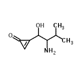 CAS#: 168074-26-8， 2-(2-Amino-1-Hydroxy-3-Methylbutyl)-2-Cyclopropen-1-One