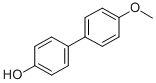 structure of CAS# 16881-71-3, 4'-Methoxy-[1,1'-Biphenyl]-4-Ol;4-Hydroxy-4'-Methoxydiphenyl 4'-Methoxybiphenyl-4-Ol;4-HYDROXY-4''-METHOXYBIPHENYL 95+%;4-Hydroxy-4'-Methoxybiphenyl