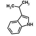 CAS#: 16886-00-3， 3-Isopropyl-1H-Indole