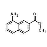 CAS#: 168901-53-9， Methyl 8-Amino-2-Naphthoate