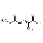 CAS#: 168921-76-4， (2E)-2-[(Methoxycarbonyl)Hydrazono]Propanoic Acid