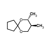 CAS#: 16897-86-2， (7R,8S)-7,8-Dimethyl-6,10-Dioxaspiro[4.5]Decane