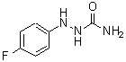 structure of CAS# 16901-37-4, 2-(4-Fluorophenyl)Hydrazinecarboxamide;1-(4-FLUOROPHENYL)SEMICARBAZIDE;amino-N-[(4-fluorophenyl)amino]amide;ZINC00157113