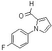 structure of CAS# 169036-71-9, 1-(4-Fluorophenyl)-1H-Pyrrole-2-Carbaldehyde;1-(4-Fluoro-phenyl)-1 H -pyrrole-2-carbaldehyde;1-(4-Fluoro-phenyl)-1H-pyrrole-2-carbaldehyde;BAS 12322725