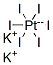structure of CAS# 16905-14-9, Potassium Hexaiodoplatinate(IV);Potassium Platinum Iodide (K2pti6);Dipotassium Hexaiodoplatinate;Dipotassium Hexaiodoplatinate(2-)
