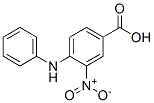 结构式 CAS# 16927-49-4, 4-苯胺基-3-硝基苯甲酸