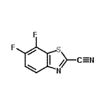 CAS#: 169776-07-2， 6,7-Difluoro-1,3-Benzothiazole-2-Carbonitrile
