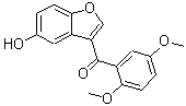 CAS#: 169944-36-9， (2,5-Dimethoxyphenyl)(5-Hydroxy-1-Benzofuran-3-Yl)Methanone