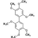 CAS#: 1702-67-6， 2,2',4,4',5,5'-Hexamethoxybiphenyl