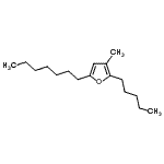 CAS#: 170233-67-7， 5-Heptyl-3-Methyl-2-Pentylfuran