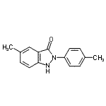 CAS#: 17049-55-7， 5-Methyl-2-(4-Methylphenyl)-1,2-Dihydro-3H-Indazol-3-One