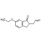 CAS#: 170495-71-3， (6-Ethoxy-1-Oxo-2,3-Dihydro-1H-Inden-2-Yl)Acetaldehyde