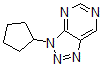 CAS#: 17050-88-3， 3-Cyclopentyl-[1,2,3]triazolo[5,4-d]pyrimidine