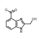 CAS#: 170648-89-2， (4-Nitro-1H-Benzimidazol-2-Yl)Methanol