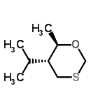 CAS#: 170960-94-8， (5R,6R)-5-Isopropyl-6-Methyl-1,3-Oxathiane