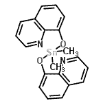 CAS#: 17099-72-8， 8,8'-[(Dimethylstannanediyl)Bis(Oxy)]Diquinoline