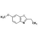 CAS#: 17142-77-7， 2-Ethyl-6-Methoxy-1,3-Benzothiazole