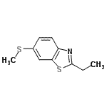 CAS 登录号：17142-78-8， 2-乙基-6-甲硫基-1,3-苯并噻唑