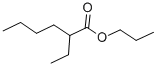 structure of CAS# 172354-89-1, Propyl (2S)-2-Ethylhexanoate;(2S)-2-Ethylhexanoic Acid Propyl Ester;Zinc01586504