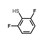 结构式 CAS# 172366-44-8, 2,6-二氟苯硫醇