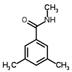 structure of CAS# 172369-18-5, N,3,5-Trimethylbenzamide;N,3,5-trimethylbenzamide
