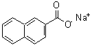 结构式 CAS# 17273-79-9, 萘-2-羧酸钠