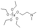 structure of CAS# 172901-22-3, Tantalum(5+) 2-(Dimethylamino)Ethanolate Ethanolate (1:1:4);Tantal(5+)-2-(dimethylamino)ethanolatethanolat(1:1:4);TANTALUM TETRAETHOXIDE DIMETHYLAMINOETHOXIDE;tantalum(5+) 2-(dimethylamino)ethanolate ethanolate (1:1:4)