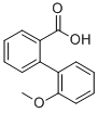 结构式 CAS# 17296-28-5, 2-联苯-(2'-甲氧基)羧酸