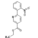 CAS#: 173065-29-7， Ethyl 6-(2-Nitrophenyl)Nicotinate