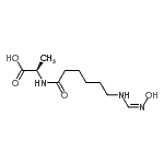 CAS#: 173183-92-1， N-(6-{(E)-[(Hydroxyamino)Methylene]Amino}Hexanoyl)-D-Alanine