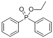 structure of CAS# 1733-55-7, Ethyl diphenyl phosphinate;Diphenylphosphinic Acid Ethyl Ester;Ethyldiphenylphosphinate, 98 %;Ethyl Bis(Phenyl)Phosphinate