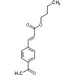 CAS#: 173464-57-8， Butyl (2E)-3-(4-Acetylphenyl)Acrylate
