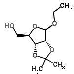 CAS#: 173532-18-8， Ethyl 2,3-O-Isopropylidene-D-Ribofuranoside