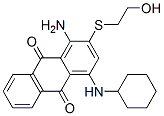 CAS#: 17362-05-9， 1-Amino-4-(Cyclohexylamino)-2-[(2-Hydroxyethyl)Thio]Anthraquinone