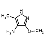 CAS#: 173682-30-9， 3-Methoxy-5-Methyl-1H-Pyrazol-4-Amine