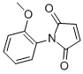 structure of CAS# 17392-68-6, 1-(2-Methoxyphenyl)-1H-Pyrrole-2,5-Dione;1-(2-Methoxyphenyl)-3-Pyrroline-2,5-Quinone;Nsc144974;Zero/000831