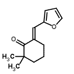 CAS#: 17429-54-8， (6E)-6-(2-Furylmethylene)-2,2-Dimethylcyclohexanone