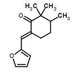 CAS#: 17429-55-9， (6E)-6-(2-Furylmethylene)-2,2,3-Trimethylcyclohexanone