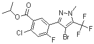 CAS#: 174514-07-9， 5-[4-Bromo-1-Methyl-5-(Trifluoromethyl)-1H-Pyrazol-3-Yl]-2-Chloro-4-Fluoro-Benzoic Acid 1-Methylethyl Ester