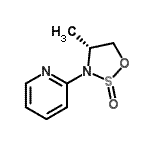 CAS#: 174854-83-2， 2-[(4R)-4-Methyl-2-Oxido-1,2,3-Oxathiazolidin-3-Yl]Pyridine