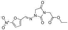 CAS#: 1749-93-5， 3-[(5-Nitrofurfurylidene)Amino]-2,5-Dioxo-1-Imidazolidineacetic Acid Ethyl Ester