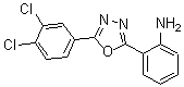 CAS 登录号：175135-30-5， 2-[5-(3,4-二氯苯基)-1,3,4-恶二唑-2-基]-苯胺