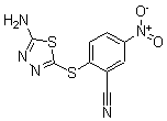 CAS#: 175135-68-9， 2-[(5-Amino-1,3,4-Thiadiazol-2-Yl)Thio]-5-Nitro-Benzonitrile