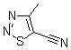 structure of CAS# 175136-68-2, 4-Methyl-1,2,3-Thiadiazole-5-Carbonitrile;1,2,3-Thiadiazole-5-Carbonitrile,4-Methyl-(9CI);5-Cyano-4-Methyl-1,2,3-Thiadiazole ,97%;5-CYANO-4-METHYL-1,2,3-THIADIAZOLE
